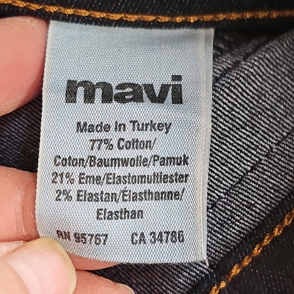 Mavi 'Serena' Low Rise Super Skinny Size 27/32 NWT - Picture 15 of 16